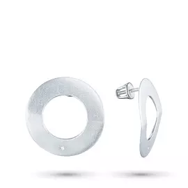 Пусеты из серебра с бриллиантом э1701пс03192400