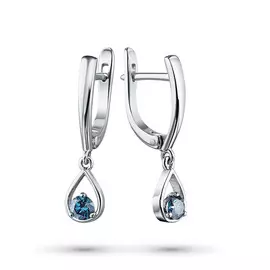 Серьги из белого золота э0901сг04190600