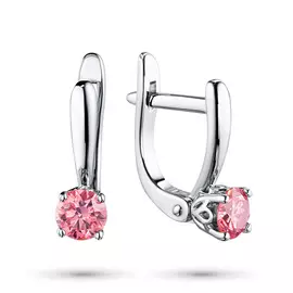 Серьги из белого золота э0912сг03154900