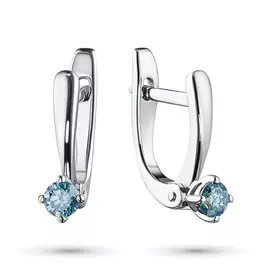 Серьги из белого золота э0912сг07190220