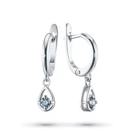 Серьги из белого золота э0912сг07190250