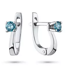 Серьги из белого золота э0912сг07190560