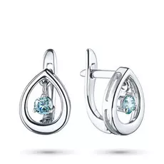 Серьги из белого золота э0912сг08173400