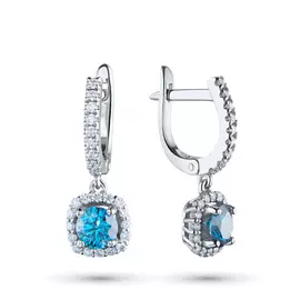 Серьги из белого золота э0912сг08191300_white