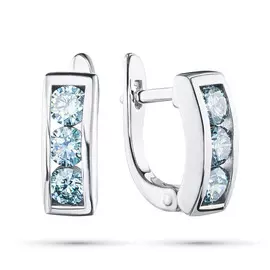 Серьги из белого золота э0912сг08200854