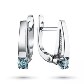 Серьги из белого золота э0912сг09190260
