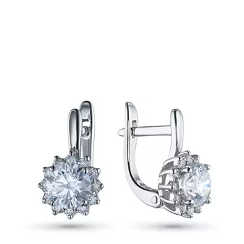 Серьги из белого золота э4012сг05210007_white