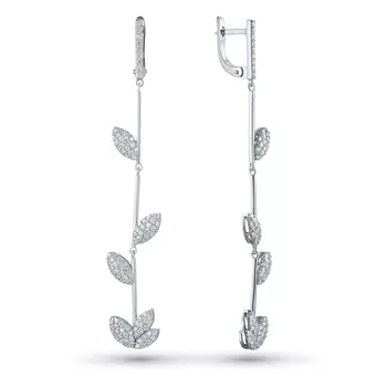 Серьги из белого золота э4012сг06240356_white