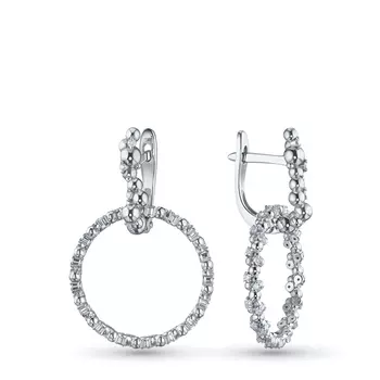 Серьги из белого золота э4012сг06240378_white