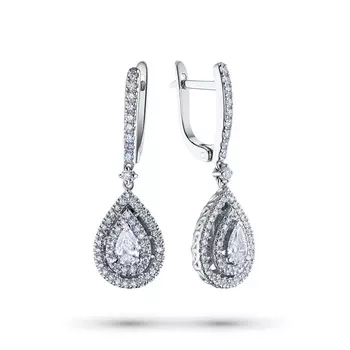Серьги из белого золота э4012сг11180500_white