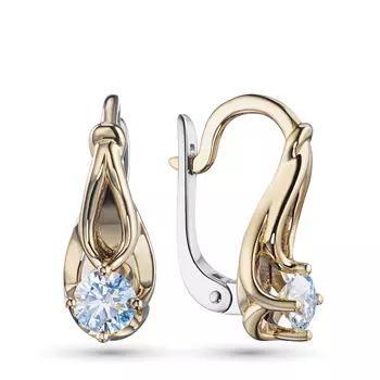 Серьги из белого золота э4112сг06240381_white