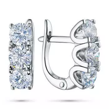 Серьги из белого золота э4712сг01230102_white