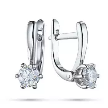 Серьги из белого золота э4712сг04184100_white