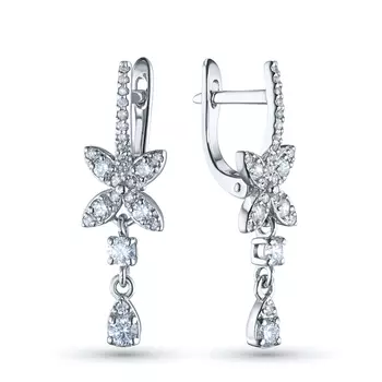 Серьги из белого золота э4712сг04196200_white