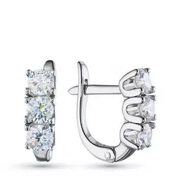 Серьги из белого золота э4712сг04220923_white
