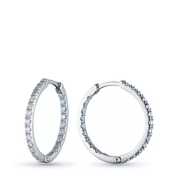 Серьги из белого золота э4712сг05153000_white