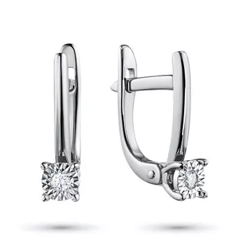Серьги из белого золота э4712сг06200101_white