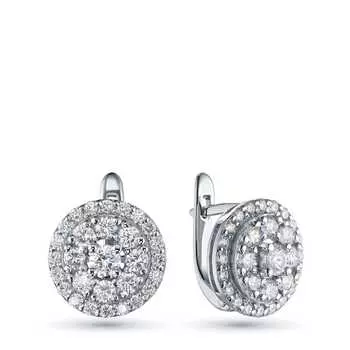 Серьги из белого золота э4712сг07169000_white