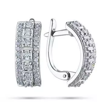 Серьги из белого золота э4712сг08145100_white