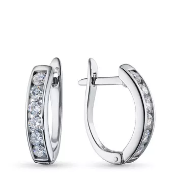 Серьги из белого золота э4712сг08183900_white