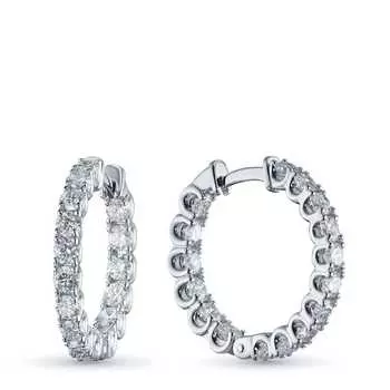 Серьги из белого золота э4712сг09200957_white