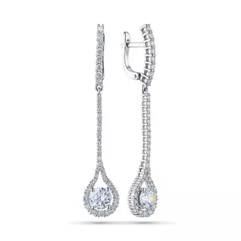 Серьги из белого золота э4712сг11210657_white
