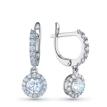 Серьги из белого золота э4712сг12231252_white