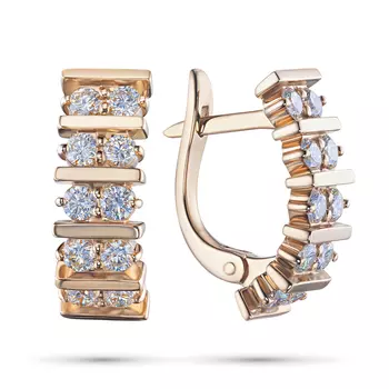 Серьги из красного золота э0212сг02159700_white