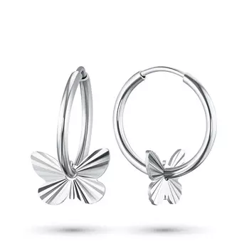 Серьги из серебра э0600сг10210103