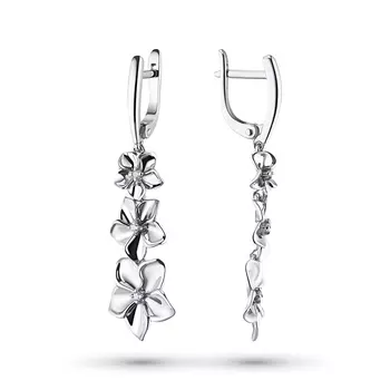 Серьги из серебра э0612сг01173000
