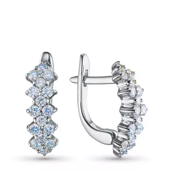 Серьги из серебра э0612сг02188300