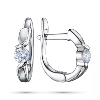 Серьги из серебра э0612сг03137900