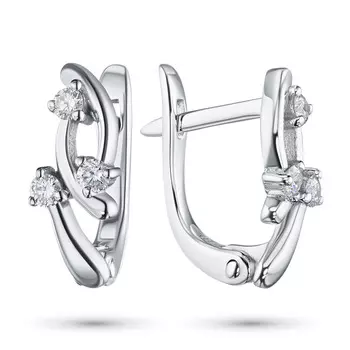 Серьги из серебра э0612сг04211014