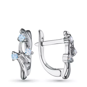 Серьги из серебра э0612сг04211014