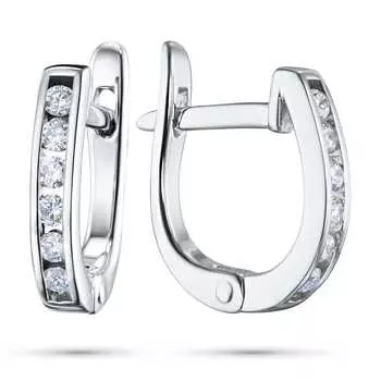 Серьги из серебра э0612сг05152100_white