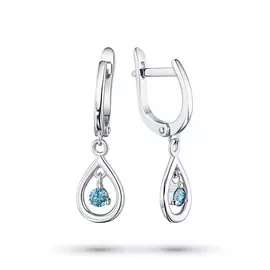 Серьги из серебра э0612сг05185800