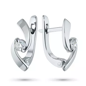 Серьги из серебра э0612сг06102200