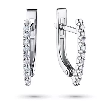Серьги из серебра э0612сг08200108