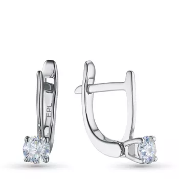 Серьги из серебра э0612сг08210863_white