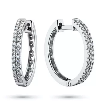 Серьги из серебра э0612сг10172500