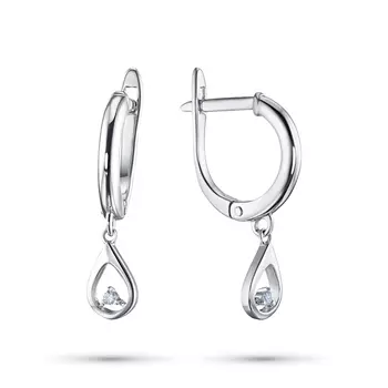 Серьги из серебра э0612сг10174700_white