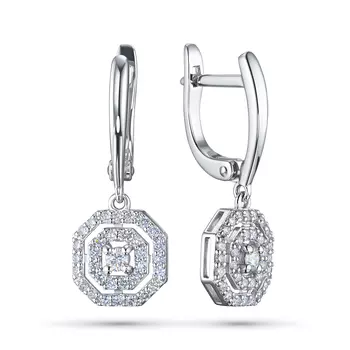 Серьги из серебра э0612сг11172700