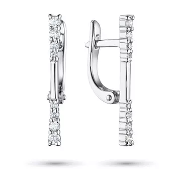 Серьги из серебра э0612сг12200018