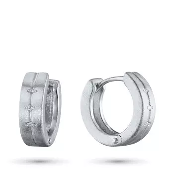 Серьги из серебра с бриллиантами э1701сг03152900