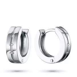 Серьги из серебра с бриллиантом э0601сг03152900