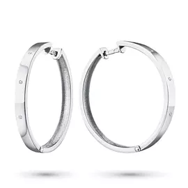 Серьги из серебра с бриллиантом э0601сг05182200