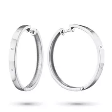 Серьги из серебра с бриллиантом э0601сг05182200