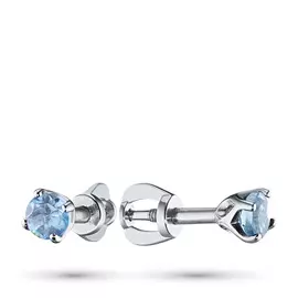 Серьги из серебра с топазом 201885-002-0019