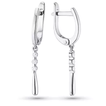 Серьги из серебра э0612сг03185100