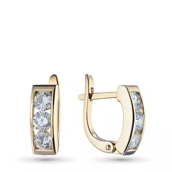 Серьги из желтого золота э0312сг01120300